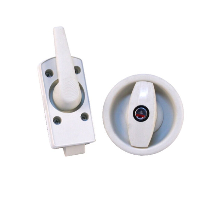 Fjord Outdoor Oberholz Deurslot Wit 30-35mm rechts