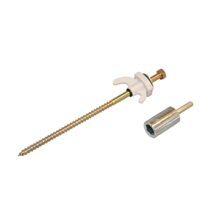 Fjord Outdoor Tentharing Drill Schroef met Verloop Koffer 20st