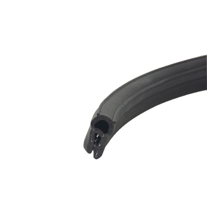 Fjord Outdoor Klemprofiel met Sponsrubber Bovenkant 1-3mm 5mtr