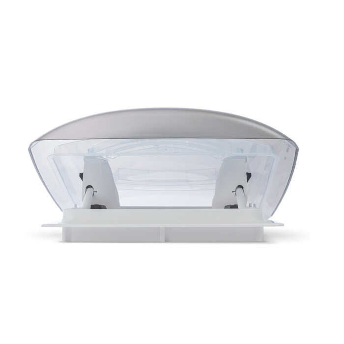 MPK MPK Dakluik VisionVent S Pro Signaalwit 28x28cm Dubbele Plissé