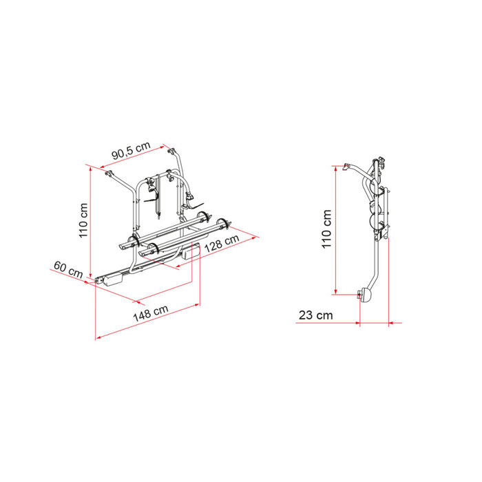 Fiamma Fiamma Carry-Bike Mercedes Viano