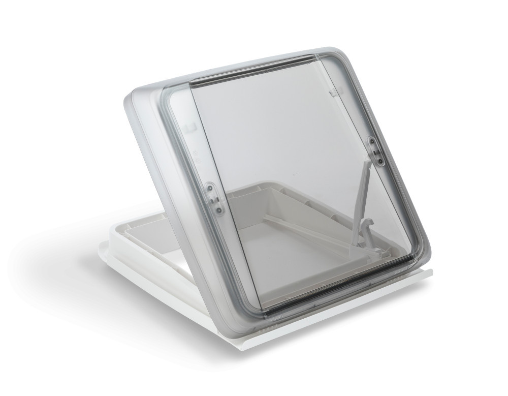 MPK MPK Dakluik VisionStar M Pro LED Signaalwit 40x40cm zonder Ventilatie