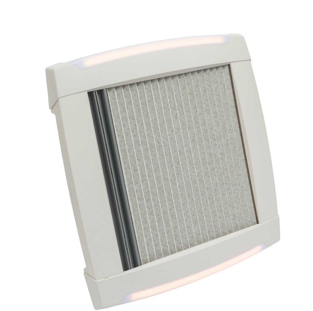 MPK VisionStar M Pro 2 Getint Helder Glas Dakluik 40x40 Cm Signaalwit - Met Dubbel Plissé