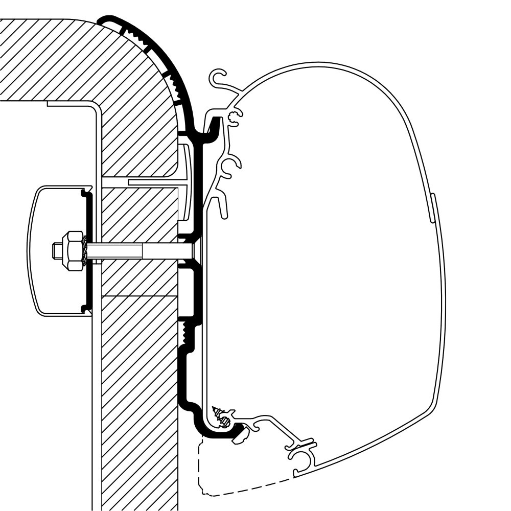 Thule Thule Bürstner Adapter 550