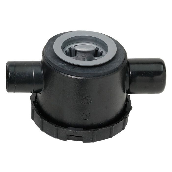 Reich Reich afvoerplug zwart 39 mm met 2 aansl.