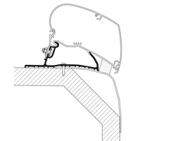 Thule Thule Laika Ecovip Roof Adapter