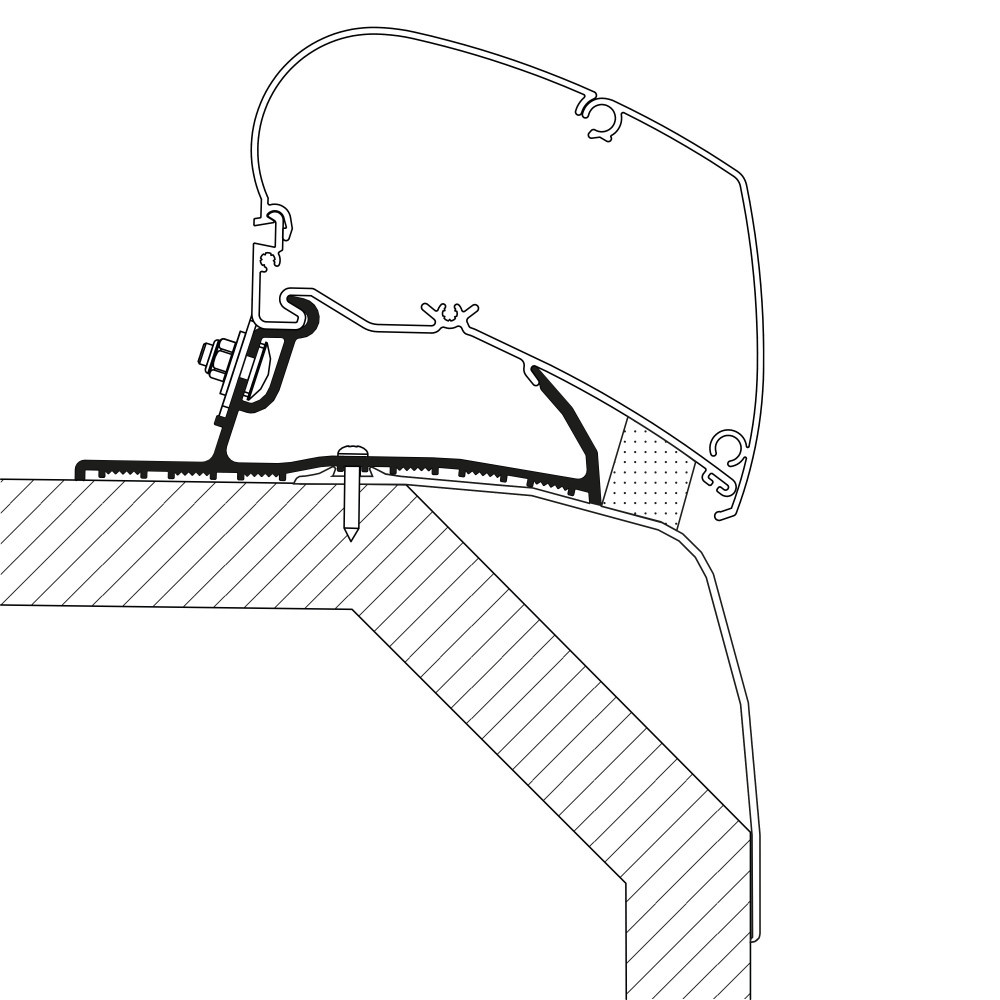 Thule Thule Laika Ecovip Roof Adapter