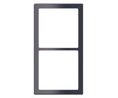 Presto 5 stuks Presto Afdekraam 2-Vaks S-20.000 Zwart