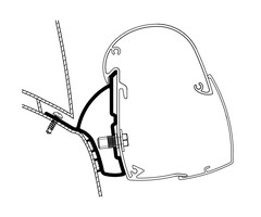 Thule Thule Hymer Car 302/Ducato H1 Adapter 5102