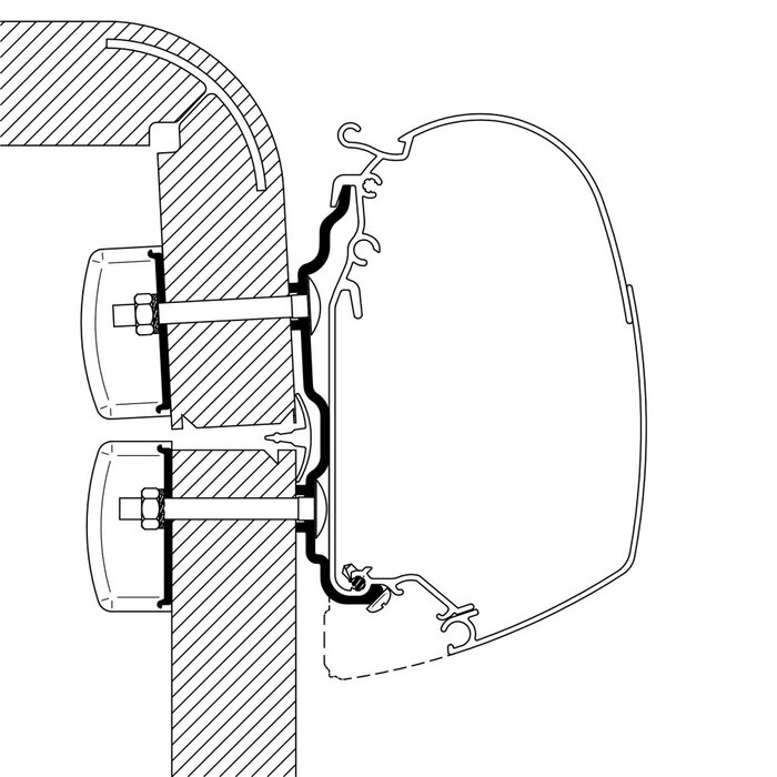Thule Thule Hymer Adapter 2016 450