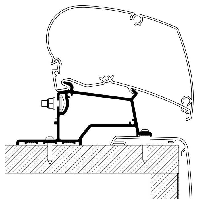 Thule Thule Adapter Rapido Compact Intergraal 5mtr