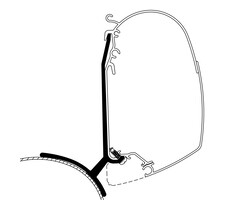 Thule Thule Trafic/Vivaro/Talento/NV300 Minivan Fixed Adapter