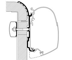 Thule Thule Bürstner Adapter 400