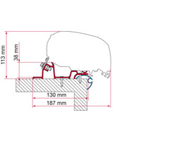Fiamma Fiamma Caravan Standard Adapter 400 F65/F80