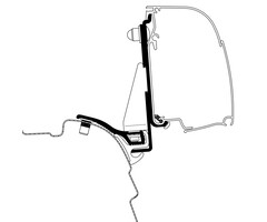 Thule Thule VW T5/T6 Minivan Reimo Multi Rail LWB Adapter 4200 >300