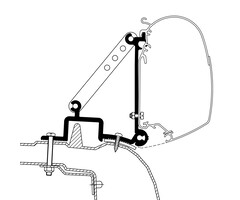 Thule Thule Renault Master Adapter 1998-2010
