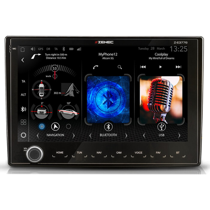 Zenec Zenec Z-E3776 Fiat Ducato 9 inch infotainer