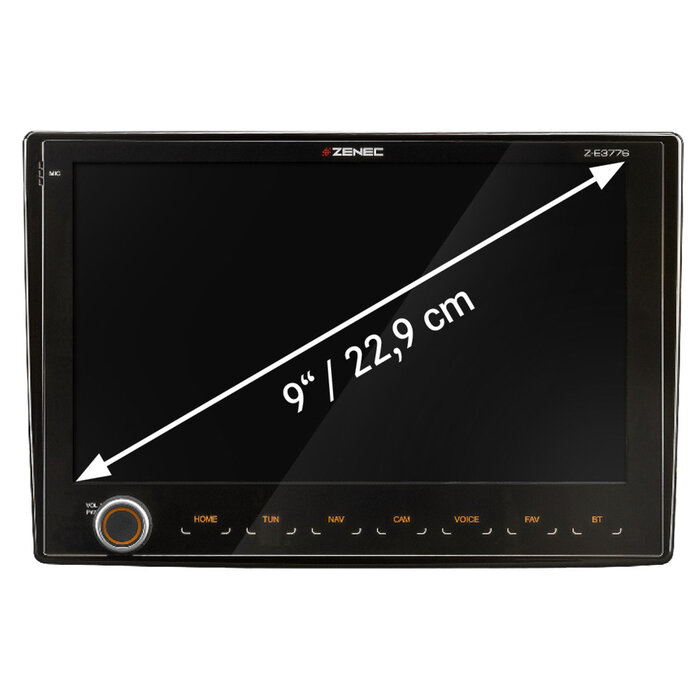 Zenec Zenec Z-E3776 Fiat Ducato 9 inch infotainer