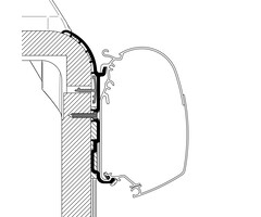 Thule Thule Bürstner Ixeo T680 Adapter 400