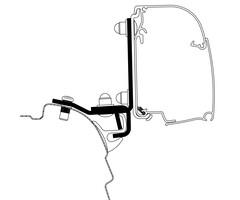 Thule Thule VW T5/T6 Minivan Brandrup Top-Rail G2 Adapter 4200