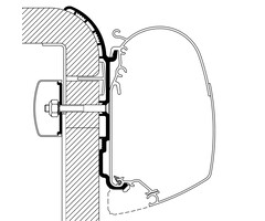 Thule Thule Bürstner Adapter 450