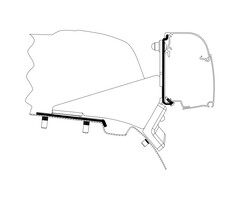 Thule Thule Mercedes Vito/V-Class Lift Roof Adapter 4200