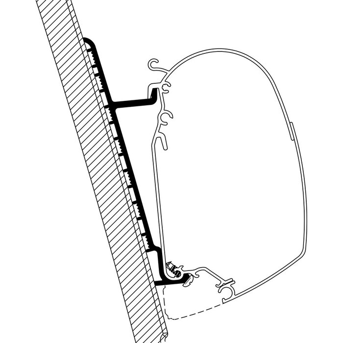 Thule Thule Ducato H3 + EPDM Adapter