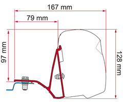 Fiamma Fiamma Kit Trafic/ Vivaro /Telento >15 Deep Black