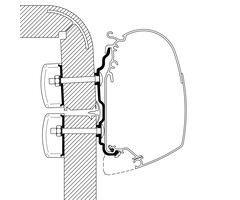 Thule Thule Hymer Adapter 2016 400