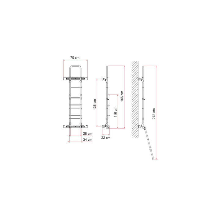 Fiamma Fiamma Kit Bars Deluxe Transit >2014