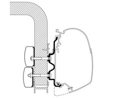 Thule Thule Hymer Camp Adapter <2011 400