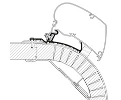 Thule Thule Laika Ecovip Roof Adapter