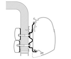Thule Thule Hymer Camp Adapter <2011 600