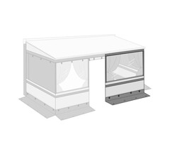 Fiamma Fiamma Privacy Room Light Front Paneel 200 (F45)