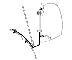 Thule Thule VW T4 Liftroof Adapter