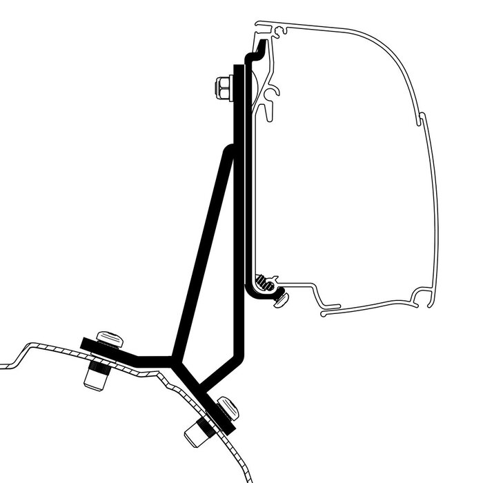 Thule Thule Ford Transit/Tourneo Custom Minivan Fixed Adapter 4200