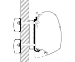 Thule Thule Dethleffs Globebus Adapter 8000 400-600