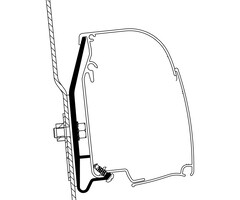 Thule Thule Westfalia Nugget High Roof Adapter 4900