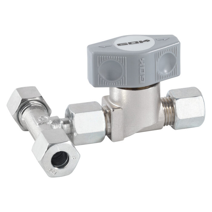 GOK GOK Gaskraan 3x8mm RVS