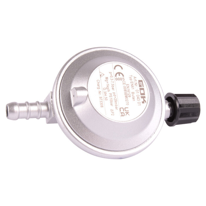 GOK GOK Drukregelaar Campingaz 30mb Slangpilaar