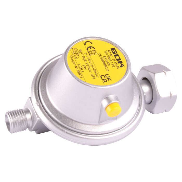 GOK GOK Veiligheidsdrukregelaar met Afblaas 30mb 1/4L