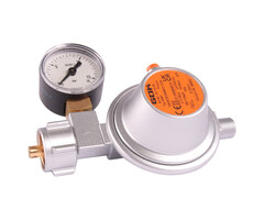 GOK GOK Drukregelaar met Manometer 50mb 1/4L