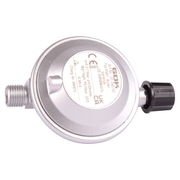 GOK GOK Drukregelaar Campingaz 30mb 1/4L