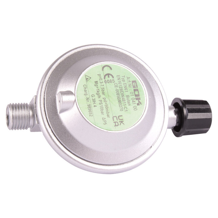 GOK GOK Drukregelaar Campingaz 50mb 1/4L