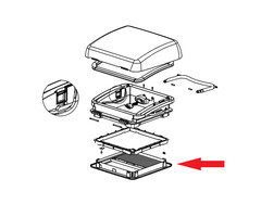 Dometic Dometic Micro Heki Binnenkader 23-42mm Compleet