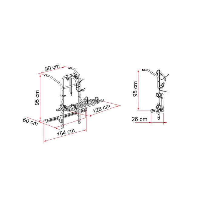 Fiamma Fiamma Carry-Bike Mercedes V Class Premium