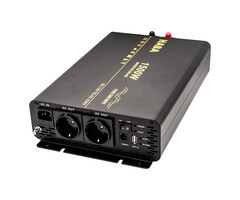 FjordOutdoor Pure Sinus Omvormer 12V-230V 1500W