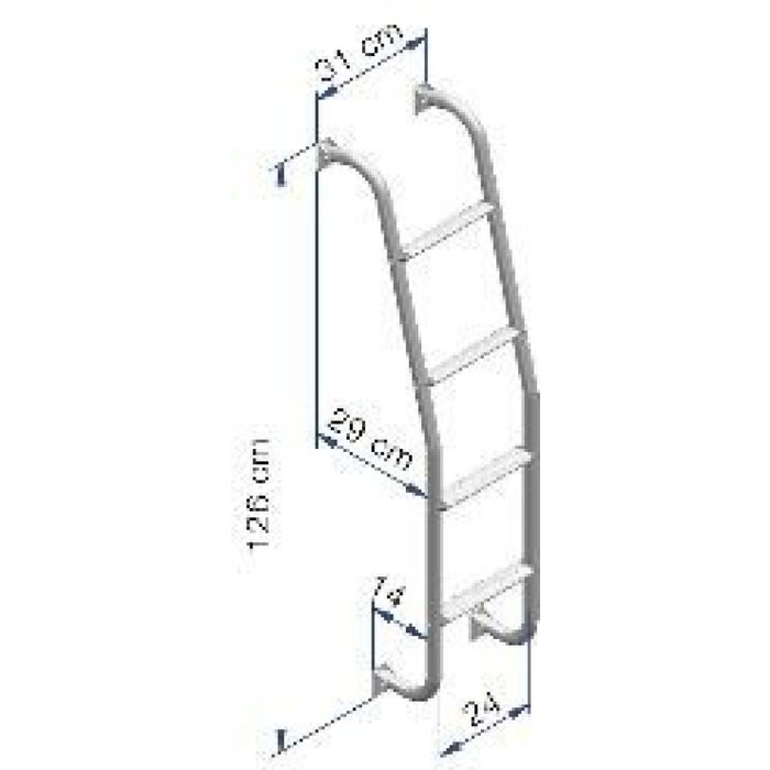 Thule Thule Ladder 4 Treden