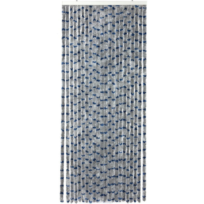 Arisol Arisol Chenille Gordijn 56x185 Blauw/Grijs