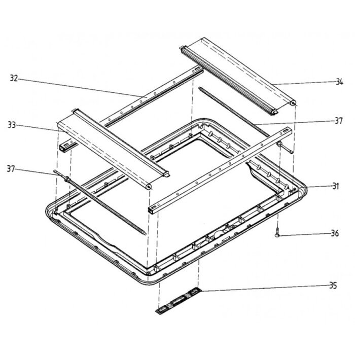 Dometic Dometic Heki 1 Vliegenrollo